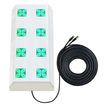 5G / LTE / CBRS 2x2 MIMO Panel Antenna, 1.7-3.8GHz, 2x 18dBi, SMA-Male, 2x 15m
