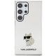 Чехол Karl Lagerfeld для Samsung Galaxy S24 Ultra HC IML NFT Choupette, прозрачный