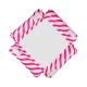 Pink Inflatable Water Hammock / Pool Float with Mesh, 100x100 cm