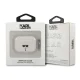 Karl Lagerfeld Karl\'s Head AirPods Pro Case Silver