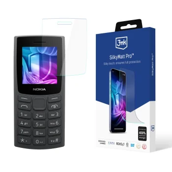 Matte Screen Protector 3mk SilkyMatt Pro for Nokia 105 (2023)