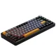 Machenike K600-B82W Wireless Mechanical Gaming Keyboard GR Silver Switch - Black