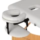 Balance Lux 3-Segment Folding Wooden Massage Table 190x70cm, White