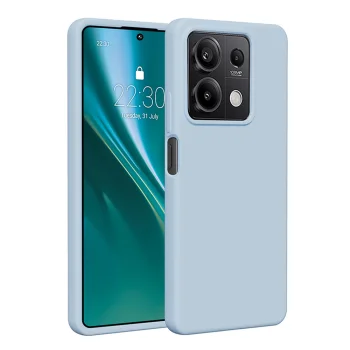 Etteri Silicone Case for Xiaomi Redmi Note 13 5G Light Blue
