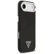Guess Glitter Triangle Logo MagSafe Case for iPhone 17 Air - Black