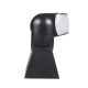 Maclean MCE241 B PIR Motion Sensor with Remote Control, Black