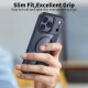 Tech-Protect MagMat MagSafe Phone Case Cover iPhone 17 Pro - Transparent Navy Blue