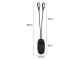 Clip-on Flexible Reading Double Light Lamp
