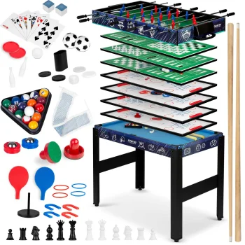 Neo-Sport NS-801 12-in-1 Multi Game Table 106x59x90 cm, Black