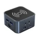 Hub USB-C 12 in 1 Wozinsky WHBC09Y8S multifunctional, with wireless charging function, aluminum, with 15 cm cable - gray