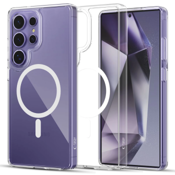 Samsung Galaxy S25 Ultra ( SM-S938 ) Tech-Protect FlexAir Hybrid MagSafe Cover Case, Transparent