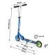 Ricokids Kodi Kosmos Kids Scooter, Foldable