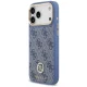 Guess 4G Strass Logo MagSafe Phone Case Cover iPhone 17 Pro Max - Blue