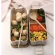Ruhhy Lunch Box 750ml, Beige
