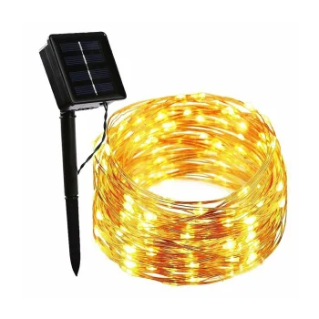 Forever Light Solar LED Wire String Light SUNARI FLS-82, 22m, Copper Wire, IP44