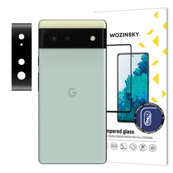 Wozinsky Full Camera Glass Tempered Glass for Google Pixel 6 Camera, 9H