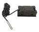 Digital LCD Thermometer with Probe Xline, Black