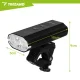 Trizand LED Bicycle Light Set 1300lm (Front + Rear)