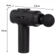 Malatec 00023642 Massage Gun with 8 Attachments, Black
