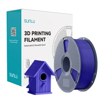 Sunlu ASA 3D Printer Filament 1.75 mm, Klein Blue
