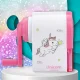 Bakalu Nicekids Hand Crank Pencil Sharpener Unicorn, Pink
