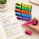 Colorful Highlighter Set, 6 pcs