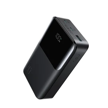Power Bank 20000mAh Joyroom JR-QP192 22.5W Fast Charge Digital Display - Black