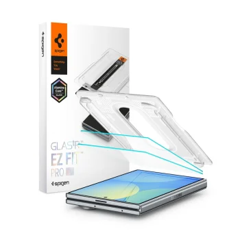 Spigen Glas.tR EZ Fit Pro HD Tempered Glass for Samsung Galaxy Z Fold 8, 2-Pack