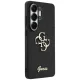 Guess Fixed Glitter Big 4G Case for Samsung Galaxy S26 Ultra, Black