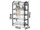 Multilevel Shoe Rack Shelf Stand Organizer, 5 Levels