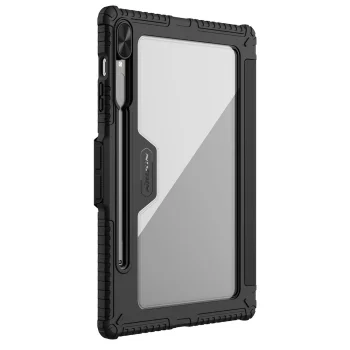 Nillkin Bumper Leather Case Pro Folio Case for Samsung Galaxy Tab S9+, Black