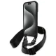 BMW iPhone 16 Case M Edition Carbon Stripe & Strap, Black