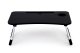 Laptop bed table 60x40 cm ModernHome, black