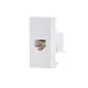 LAN Socket Module Maclean MCE725W Cat 6, White