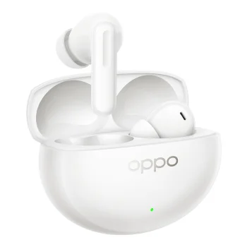 Oppo Enco Air5 Pro In-Ear Wireless Headphones with ANC, Bluetooth 6.0, White