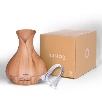 Huslog Aroma Diffuser AD-0148, 280 ml, Brown