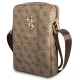 Guess 4G Big Metal Logo Tablet Bag 8\", Brown