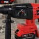 OPEX TOOLS OPX28008 Cordless Rotary Hammer Drill 21V 2x 3.0Ah SDS+