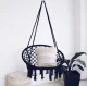 Luaro Stork Nest Hanging Chair, 80cm, Black, up to 150kg