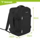 Cabin Travel Backpack 40x25x20cm Trizand 20L, black