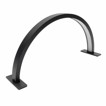 Professional Half Moon LED Cosmetic Lamp 36W 75cm, Black