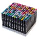 Double-Sided Alcohol Markers in Case 168 pcs + Stand