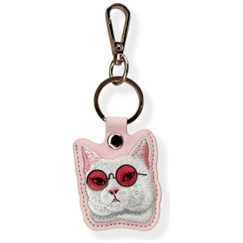 Nimmy Glasses Cool Cat Tracker Case, Pink