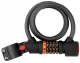 Bike Cable Lock with 5-Digit Combination and Built-in LED Light