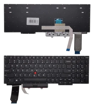 Lenovo Keyboard for Thinkpad E15 Gen 2, with TrackPoint, US Layout