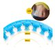 4Fizjo Hula Hoop with Weight and Massage Function, Blue