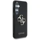 Guess Grained Big 4G Logo Case for Samsung Galaxy S25, Black