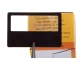 Credit Card Magnifier with Fresnel Lens 85x55mm