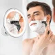 LED Cosmetic Mirror with 10x Magnification, White