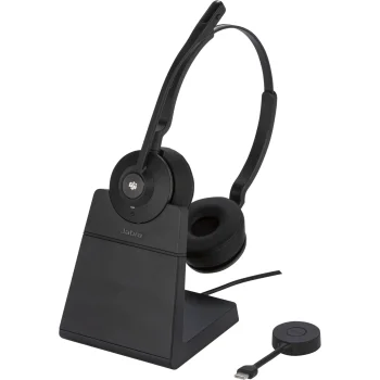 Jabra Engage 55 SE Stereo USB-C MS PC Headset with DECT Adapter & Stand